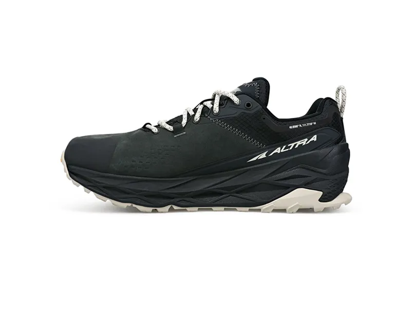 Altra Olympus 5 Hike Low GTX Black Men's Wide Fitting Walking Shoes-3