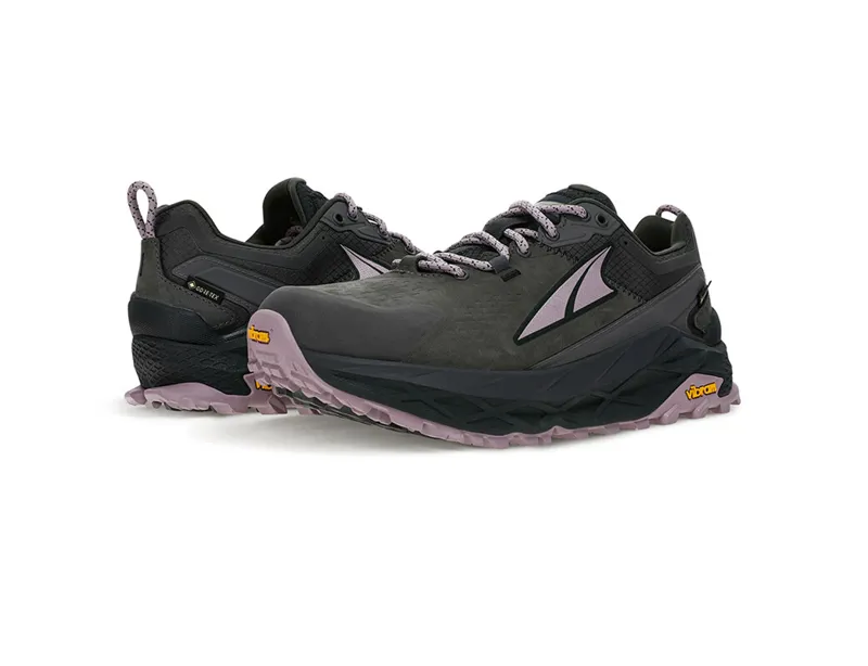 Altra Olympus 5 Hike Low GTX Women's Wide Fitting Shoes Black-4
