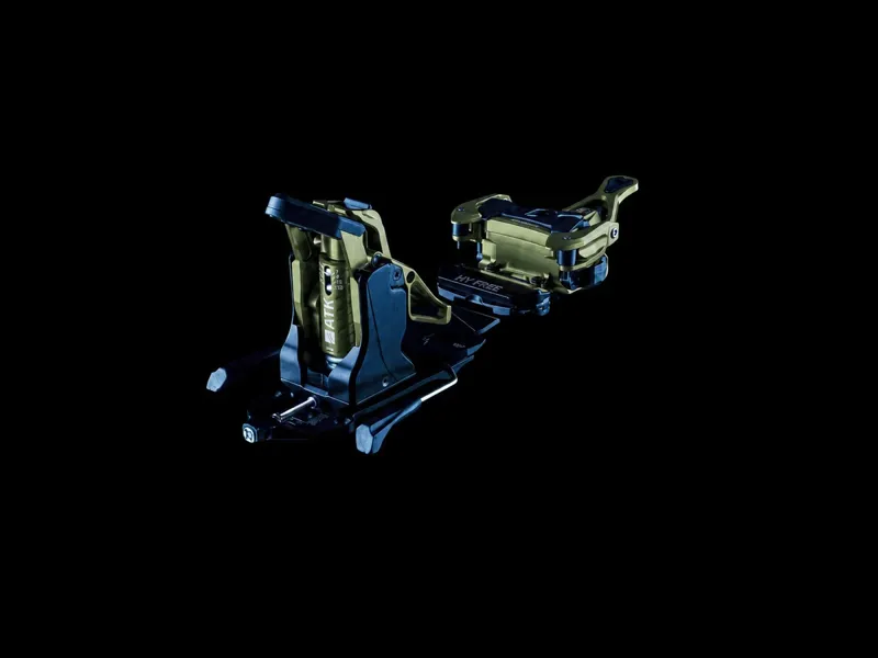 ATK HY 13 FREE Camo Green Performance Hybrid Freeride / Ski touring bindings-3