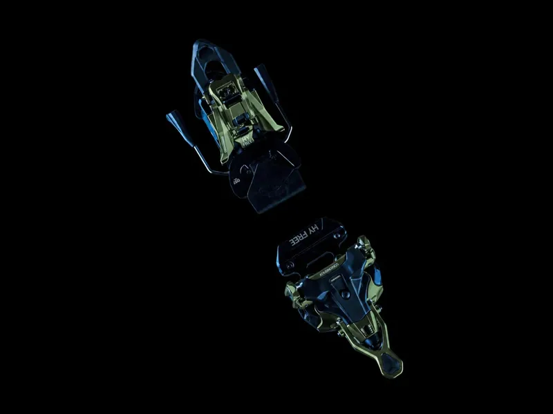 ATK HY 13 FREE Camo Green Performance Hybrid Freeride / Ski touring bindings-1