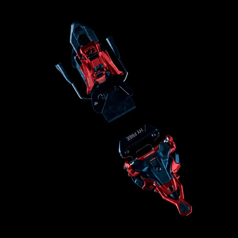 ATK HY 13 FREE Red Performance Hybrid Freeride / Ski touring bindings-1