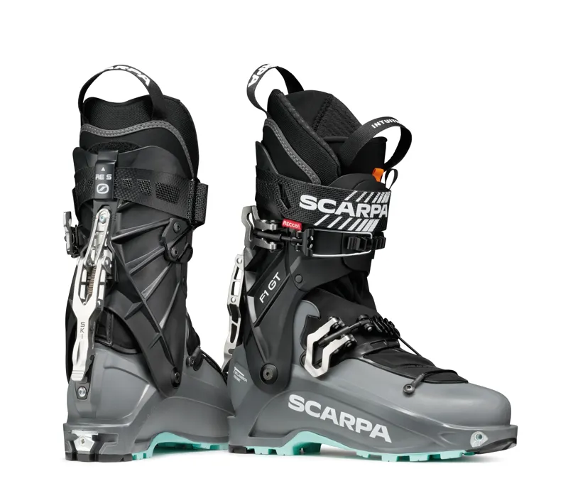 Scarpa F1 GT Women's Ski Touring  Boots Mercury / Aqua-5
