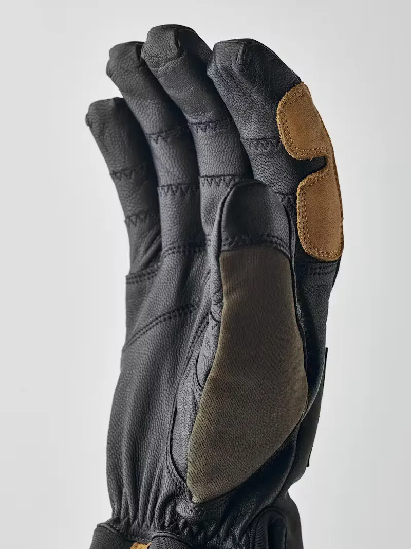 Hestra Ergo Grip Active Wool Terry 5 Finger Gloves Dark Forest / Black-1