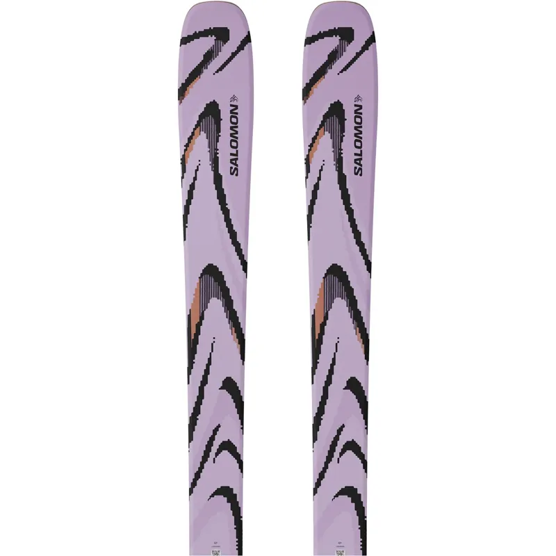 Salomon N QST 94 All Mountain Skis Lilac / Black-2