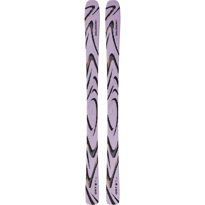 Salomon N QST 94 All Mountain Skis Lilac / Black