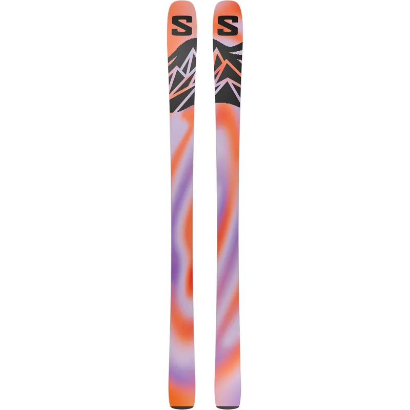 Salomon N QST 94 All Mountain Skis Lilac / Black-1