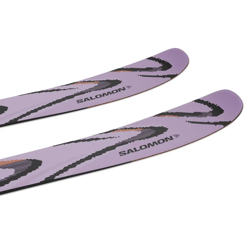 Salomon N QST 94 All Mountain Skis Lilac / Black-3