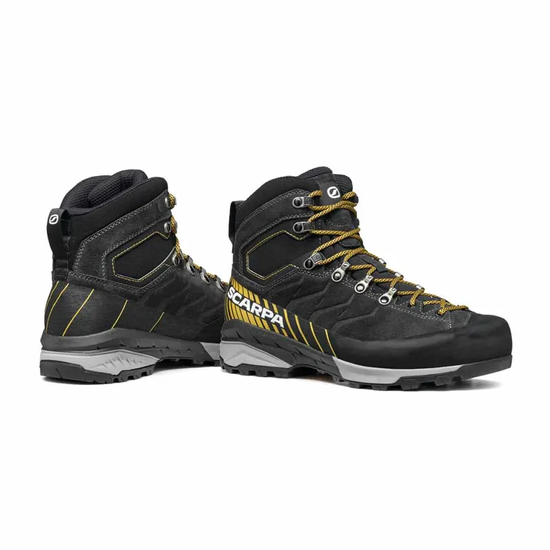 Scarpa Mescalito TRK GTX Men's Walking Boots Dark Anthracite Mustard-6