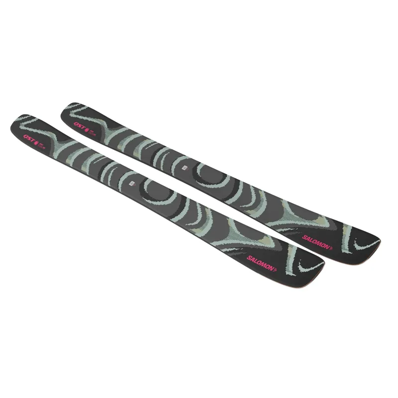 Salomon QST 100 Black / Iceberg Green Men's Freeride Skis-5