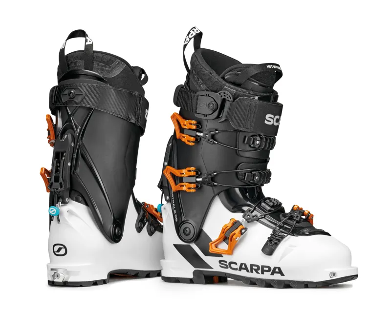 Scarpa Maestrale RS 2026 White / Mango Men's Ski Touring Boots-1