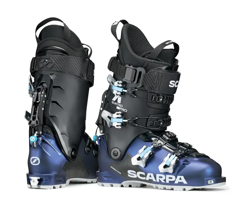 Scarpa 4-Quattro Pro 2026 Blue Pearl Men's Freeride Ski Boots-1
