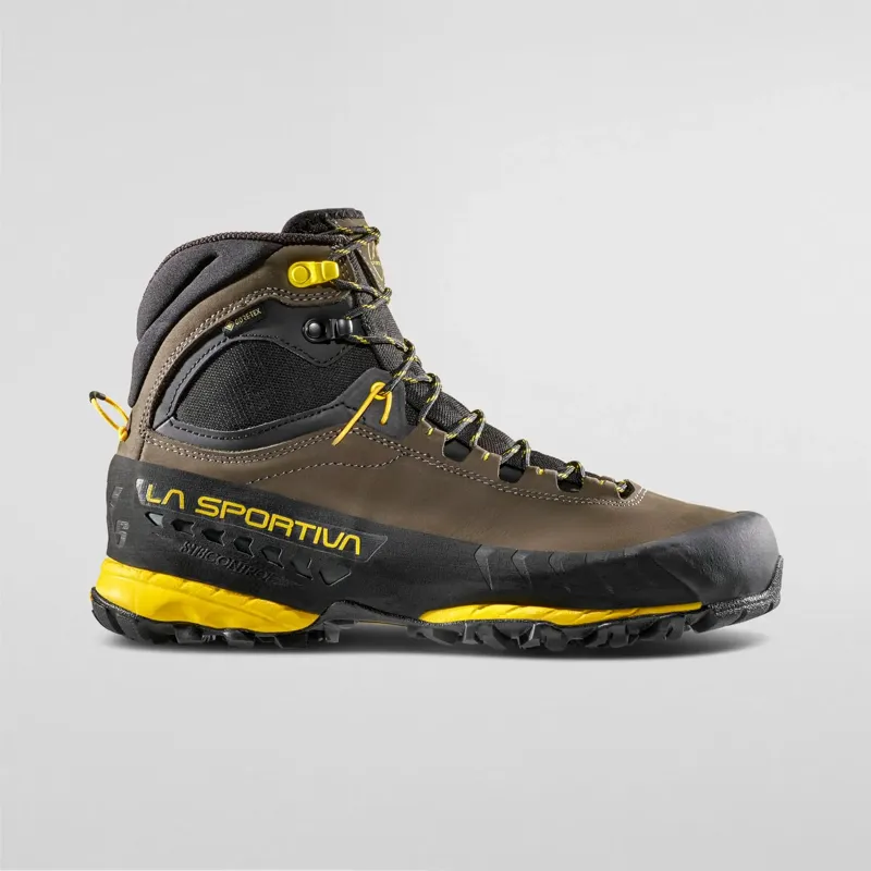 La Sportiva TX5 Evo Mid GTX Carbon / Yellow Men's Walking Boots-2