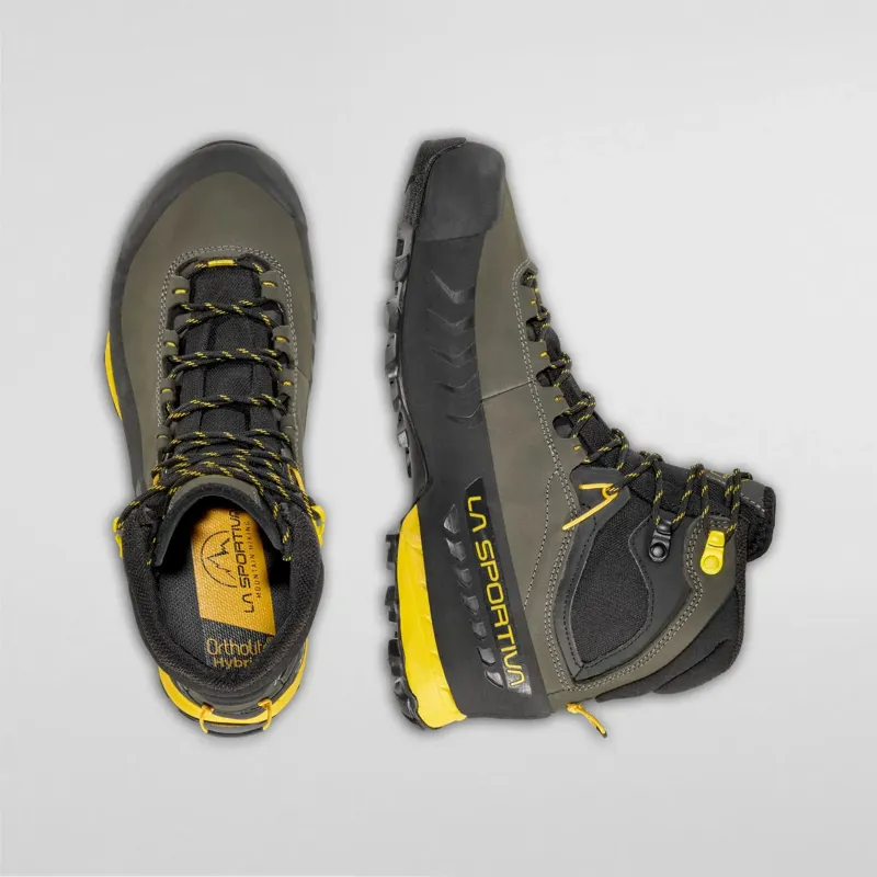 La Sportiva TX5 Evo Mid GTX Carbon / Yellow Men's Walking Boots-3