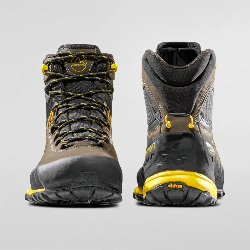 La Sportiva TX5 Evo Mid GTX Carbon / Yellow Men's Walking Boots-5