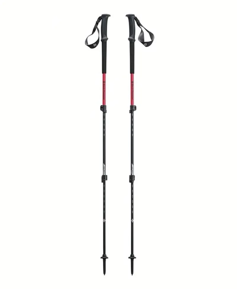 Black Diamond Trail Back Poles Pair Red