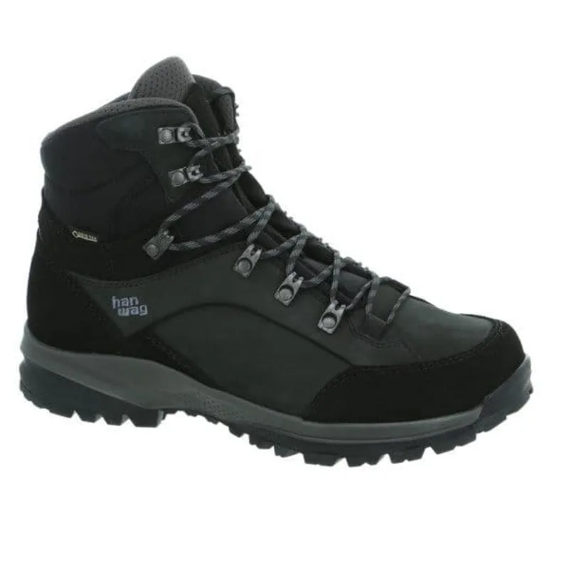 Hanwag Banks SF Extra Black Men's Wide Fitting Walking Boots
