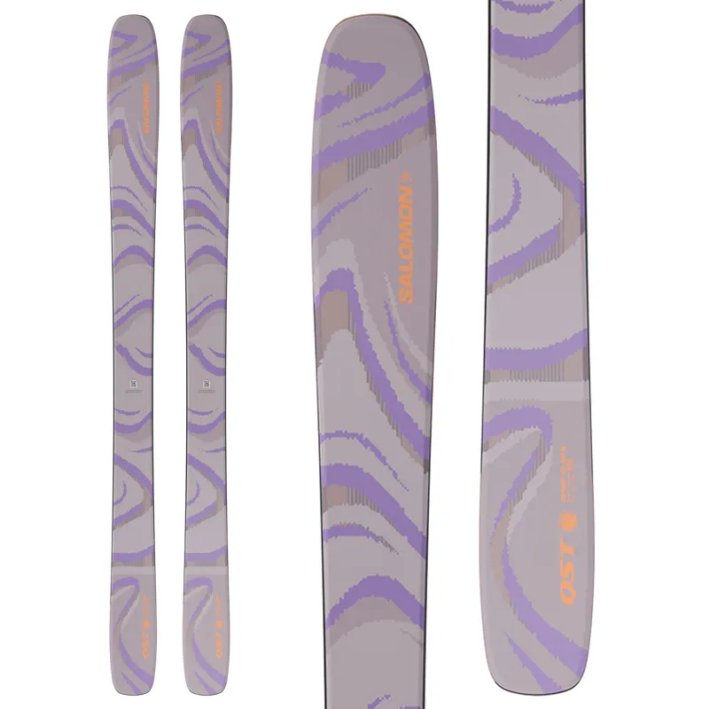 Salomon N QST 106 Men's Freeride Skis Nirvana