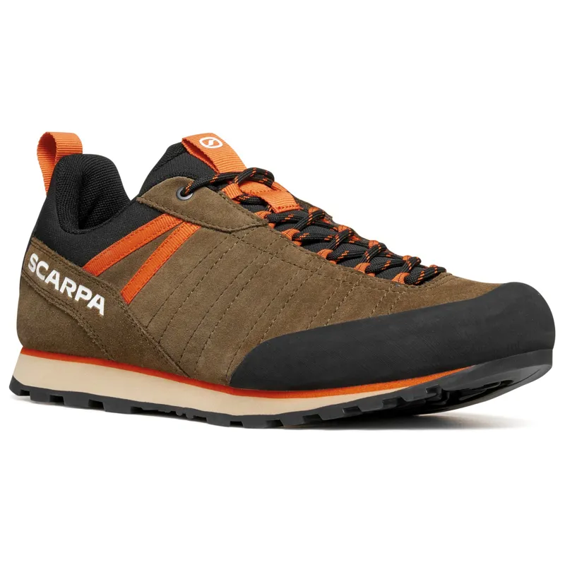Scarpa Crux 2 Caribou/Rust Orange-4