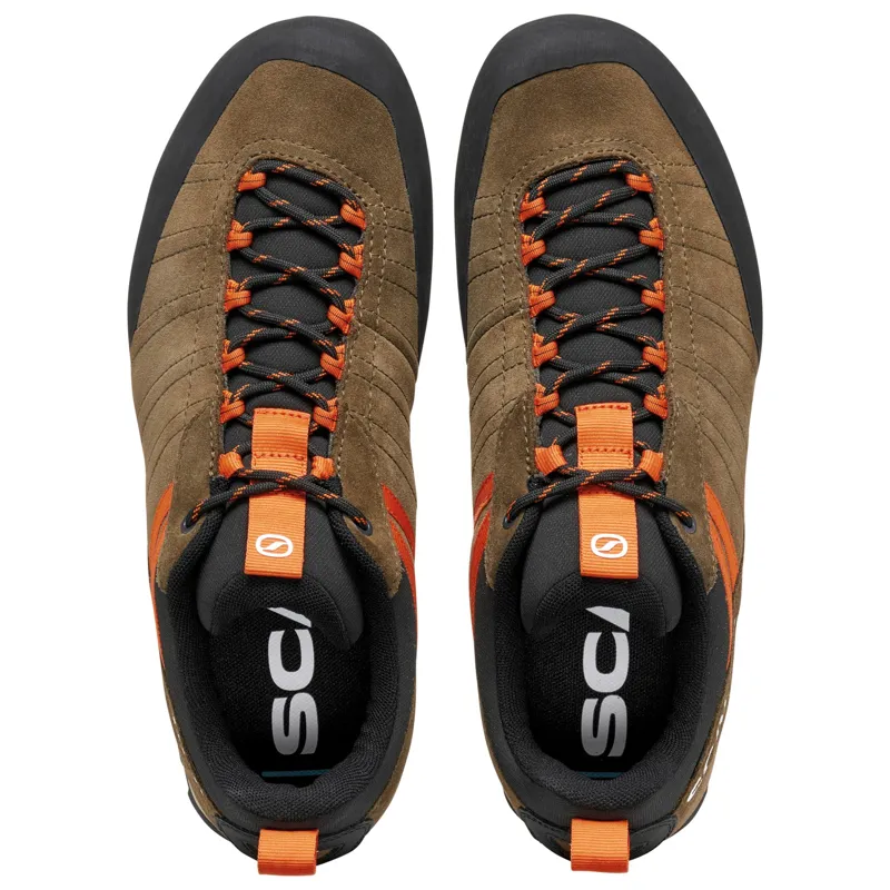 Scarpa Crux 2 Caribou/Rust Orange-1