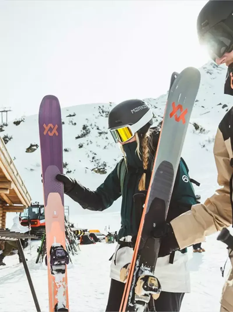 Volkl Blaze 94 2025 Purple/Rose Women's Lightweight All Mountain Skis-4