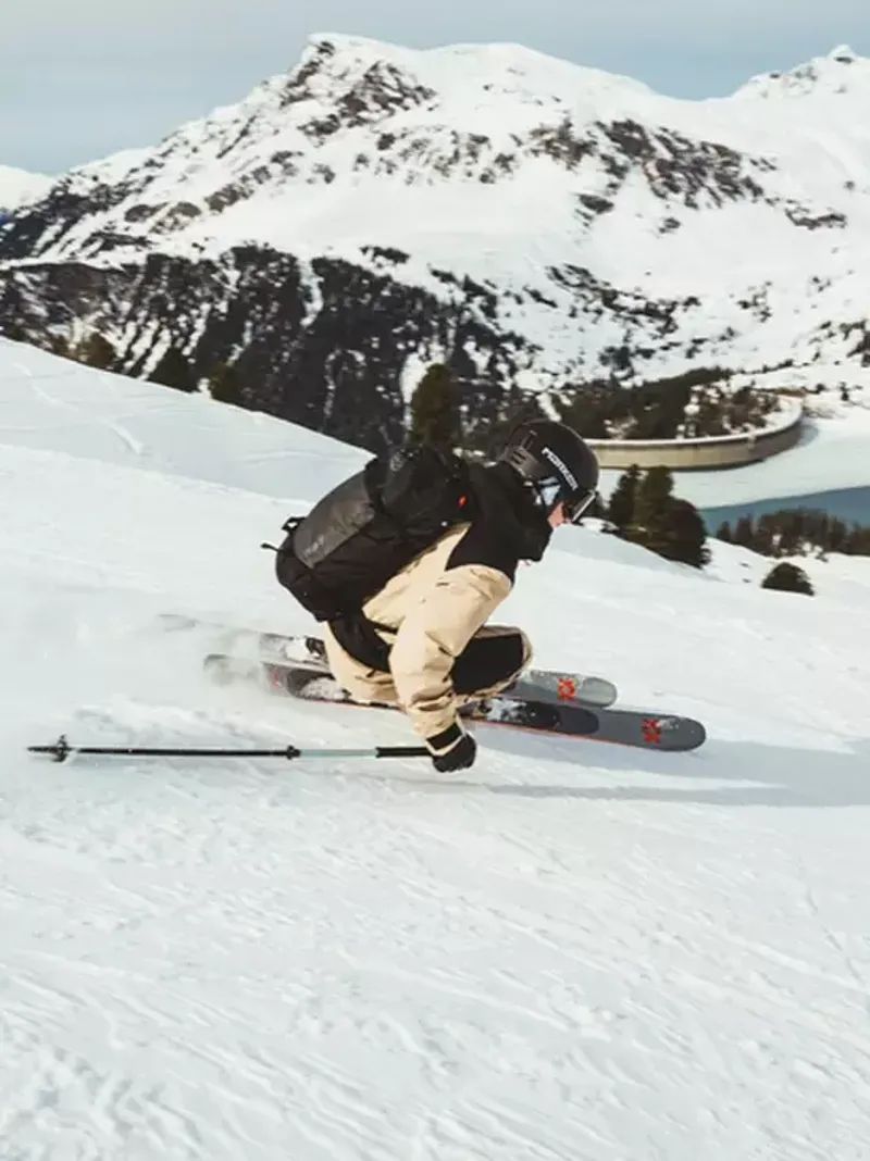 Volkl Blaze 94 Grey/Red 2025 Lightweight All Mountain Skis-4