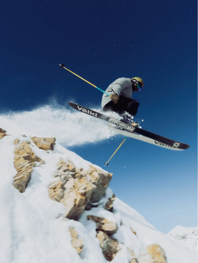 Volkl Revolt 101 Flat Men's Freeride Skis-8