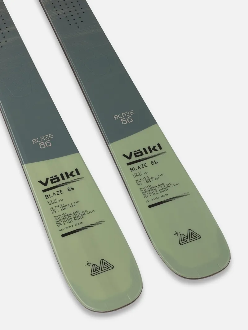 Volkl Blaze 86 Flat 2027 All Mountain Skis -3