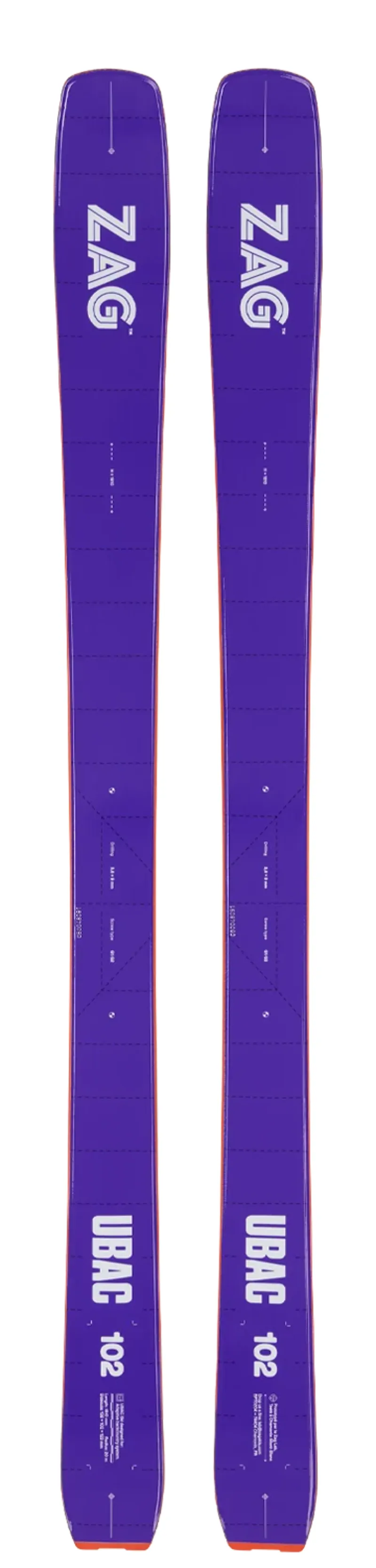 Zag UBAC 102 2027 Ski Touring Skis